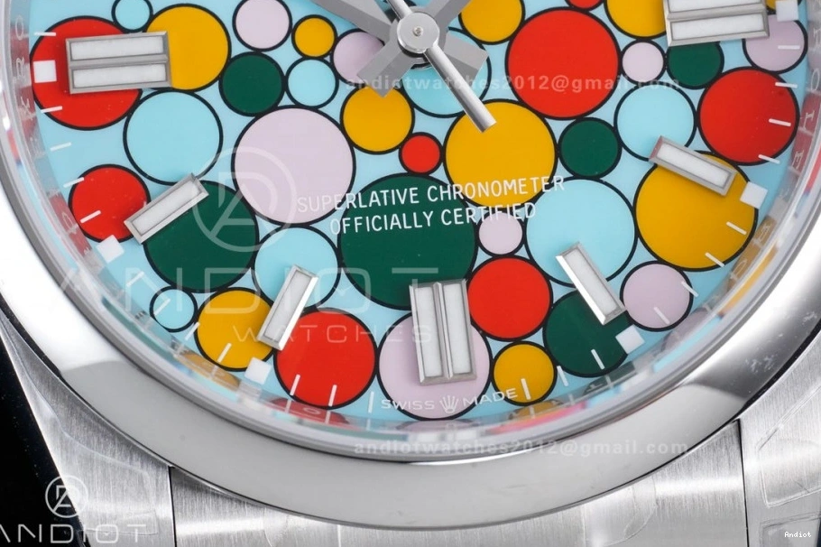 904L DD3230 V2 Edition Steel 126000 Celebration Perpetual 36mm VSF 1:1 Oyster Dial Best 0205